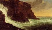 Thomas Cole Frenchmans Bay Mt. Desert Island oil painting on canvas
